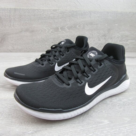 Nike Free RN 2018 Women's Running Shoes Size 8 Black NEW - Picture 4 of 14